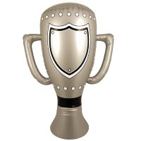 Inflatable Silver Trophy