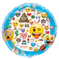 34" Emoji Giant Foil Balloon