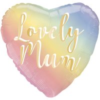 18" Lovely Mum Foil Balloon