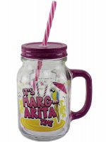 Margarita Drinking Jar Glass