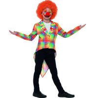 Neon Tartan Clown Tailcoats