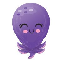 21" Octopus Junior Shape Foil Balloons