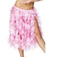Pink Hawaiian Hula Skirts