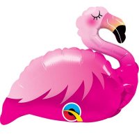 14" Pink Flamingo Air Filled Balloons