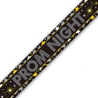 Prom Night Stars Holographic Banner