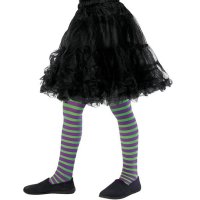 Purple And Green Wicked Witch Tights
