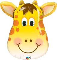 Jolly Giraffe Shape Foil Balloons