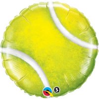18" Tennis Ball Foil Balloons