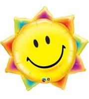 (image for) Sunshine Smile Face Supershape Balloons