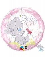 18" Tiny Tatty Teddy Baby Girl Foil Balloons