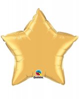 4" Gold Star Foil Balloon
