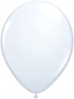 5" White Latex Balloons 100pk