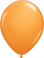 9" Orange Latex Balloons 100pk