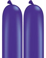 350Q Quartz Purple Modelling Balloons 100pk