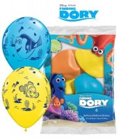 11" Disney Finding Dory Latex Balloons 6pk