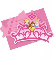 Disney Princess Invitations & Envelopes 6pk