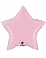 4" Pearl Pink Star Foil Balloon