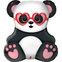 Lovestruck Panda Bear Supershape Balloons