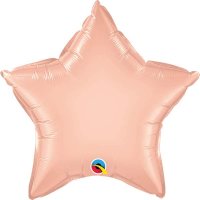 20" Rose Gold Star Foil Balloon