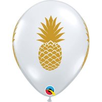 11" Pineapple Latex Balloons 25pk