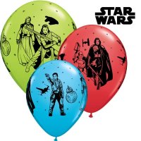 11" Star Wars The Last Jedi Latex Balloons 6pk