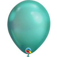 11" Chrome Green Latex Balloons 100pk