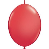 12" Red Quick Link Latex Balloons 50pk