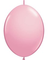 12" Pink Quick Link Latex Balloons 50pk