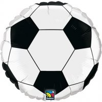18" Soccer Ball Foil Balloons