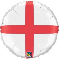 18" England Cross Foil Balloons