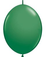 6" Green Quick Link Latex Balloons 50pk