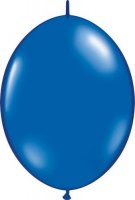 6" Sapphire Blue Quick Link Latex Balloons 50pk