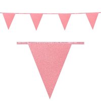 Rose Gold Glitter Party Bunting