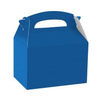 Bright Royal Blue Party Box With Handle