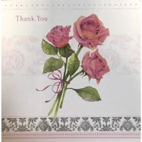 Thank You Roses Cards 6pk