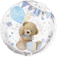 18" Its A Boy Bear Foil Balloons