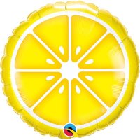 18" Sliced Lemon Foil Balloons