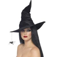 Black Velour Witch Hats