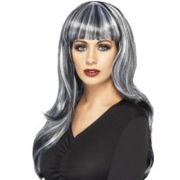 Black And White Sinister Siren Wigs