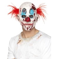 Zombie Multicoloured Clown Mask