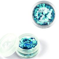 Blue Confetti Glitter