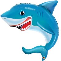 Smilin Shark Supershape Balloons