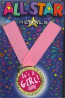 Its A Girl Medal