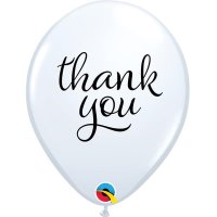 11" Simply Thank You Latex Balloons 25pk