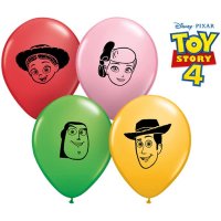5" Toy Story 4 Assorted Faces Latex Balloons 100pk