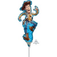 14" Toy Story 4 Woody Mini Shape Balloons