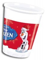 Olaf Christmas Plastic Cups x8