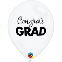 11" Simply Congrats Grad Latex Balloons 25pk