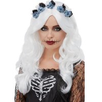 Day Of The Dead White Wigs