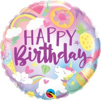 18" Fantastical Fun Birthday Foil Balloons